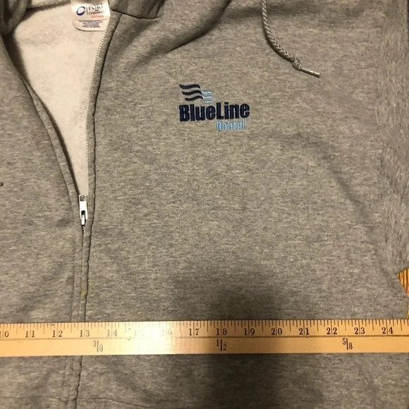 Grey hoodie sweatshirt - Picture 4 of 4